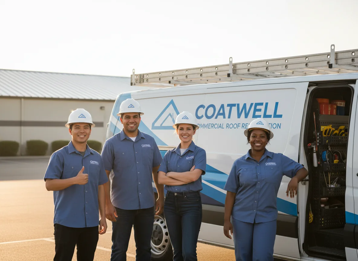 Commercial roof coating company in Winfred, SD